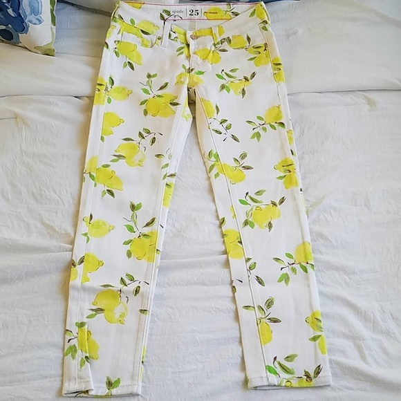 Kate Spade Lemon Jeans - Picture 5 of 8
